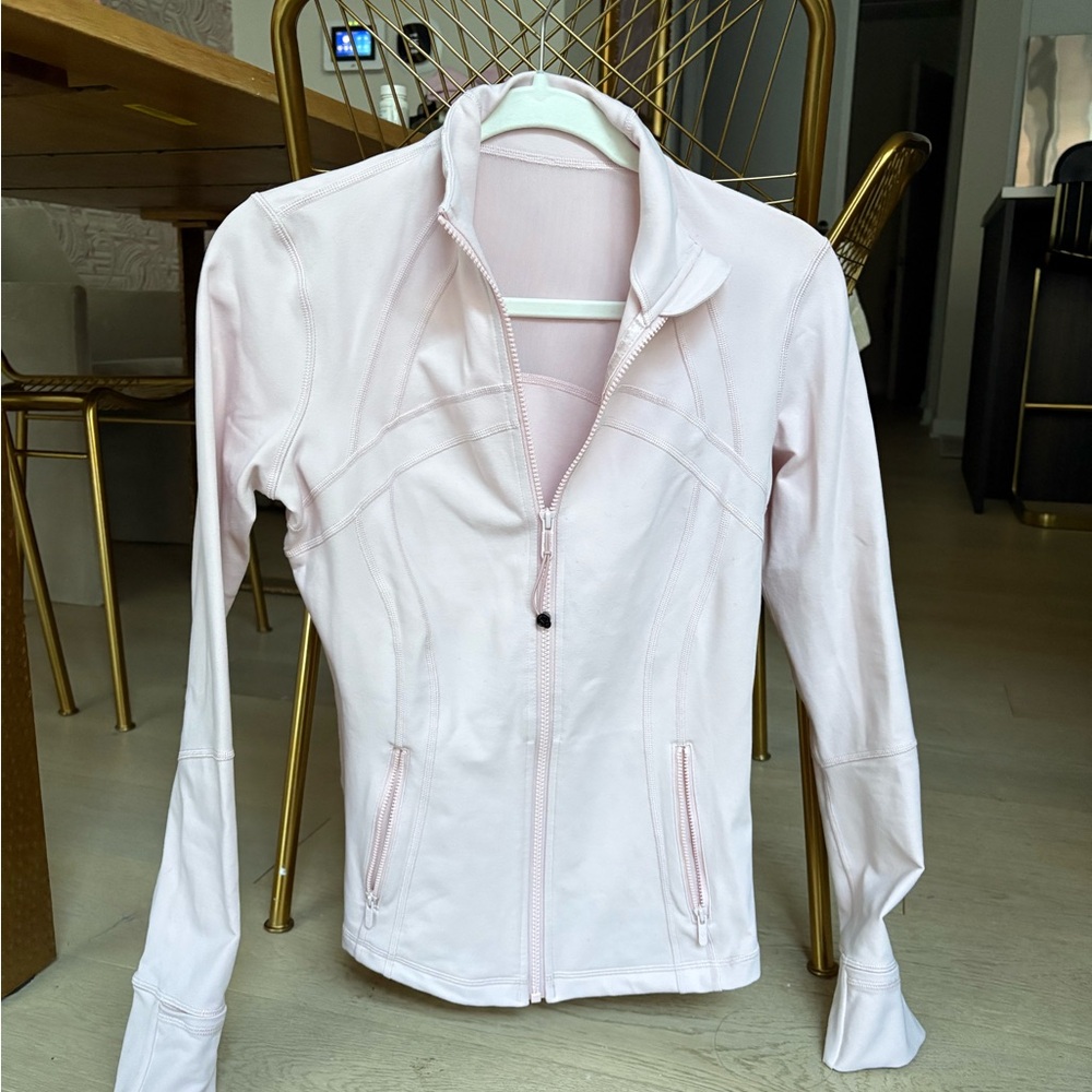 Lululemon Strawberry Milkshake Define Jacket (Light Pink Women's Jacket)